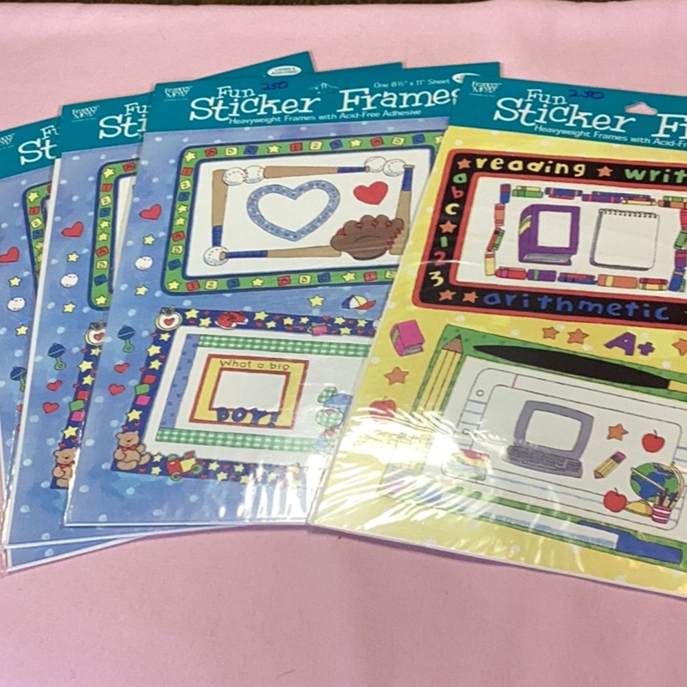 FINAL SALE PRICE Frances Meyer Scrapbooking Supplies Set of 4